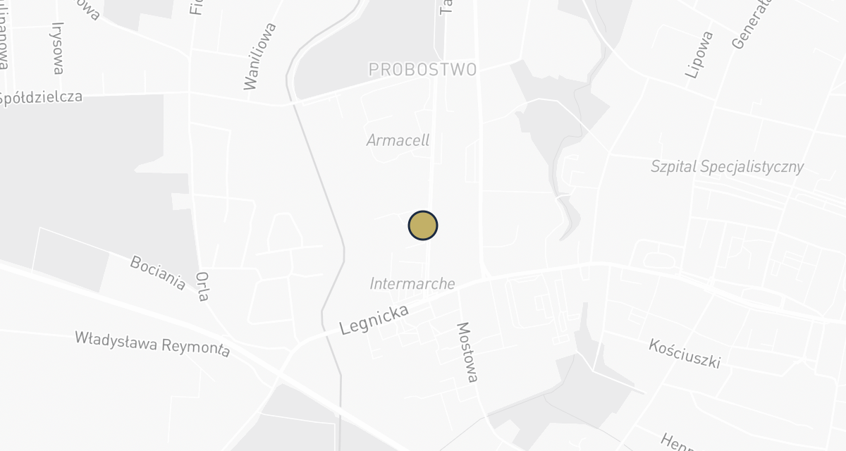 Mapa dojazdu: Przychodnia weterynaryjna w Środzie Śląskiej