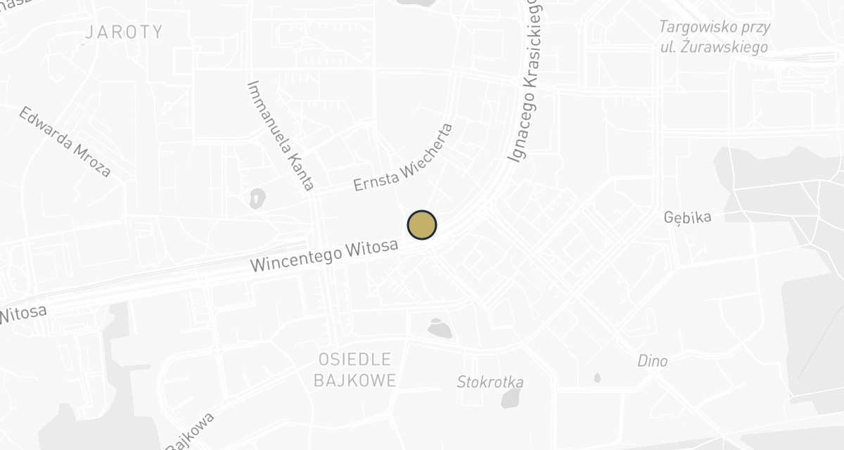 Mapa dojazdu: Przychodnia Weterynaryjna "PULSAR"