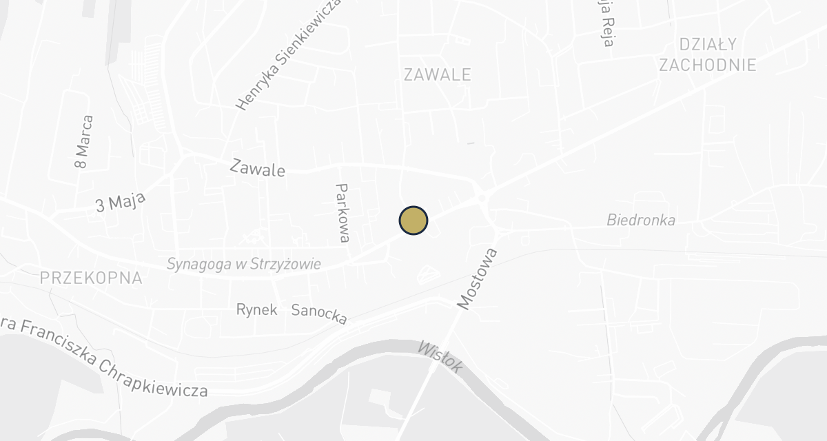 Mapa dojazdu: Gabinet Weterynaryjny Holistic Vet