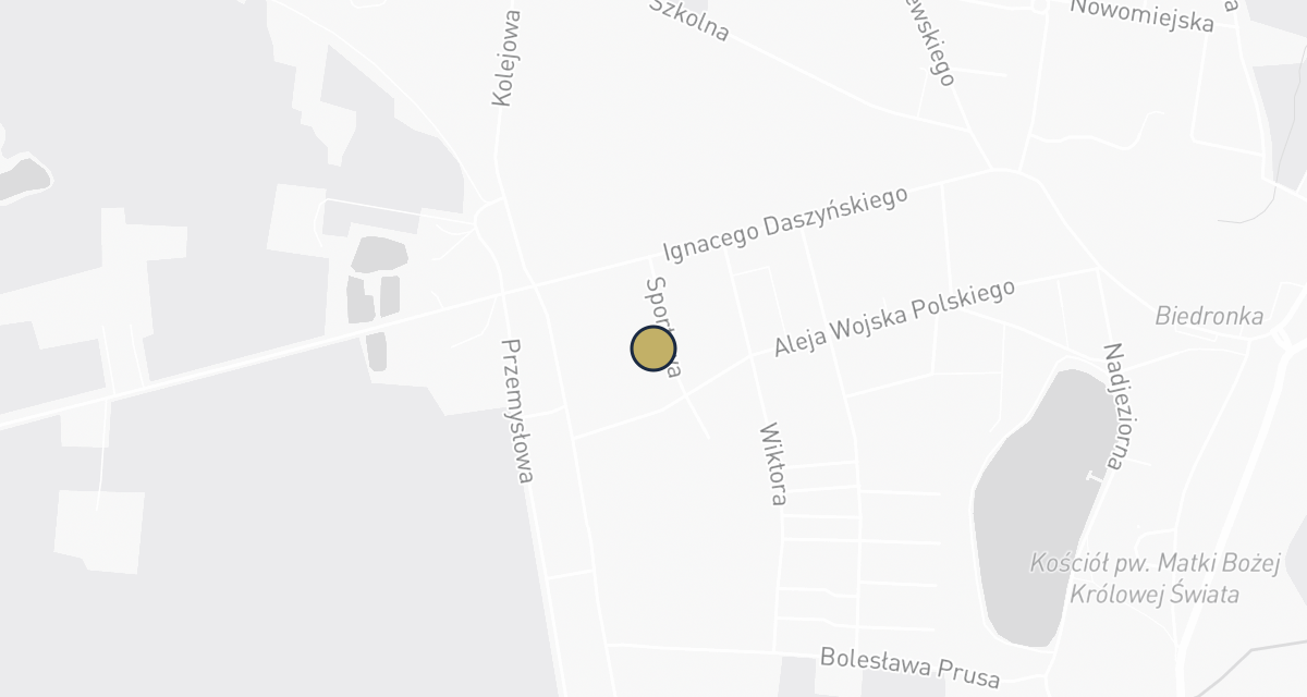 Mapa dojazdu: Bielawski Michał. Gabinet weterynaryjny