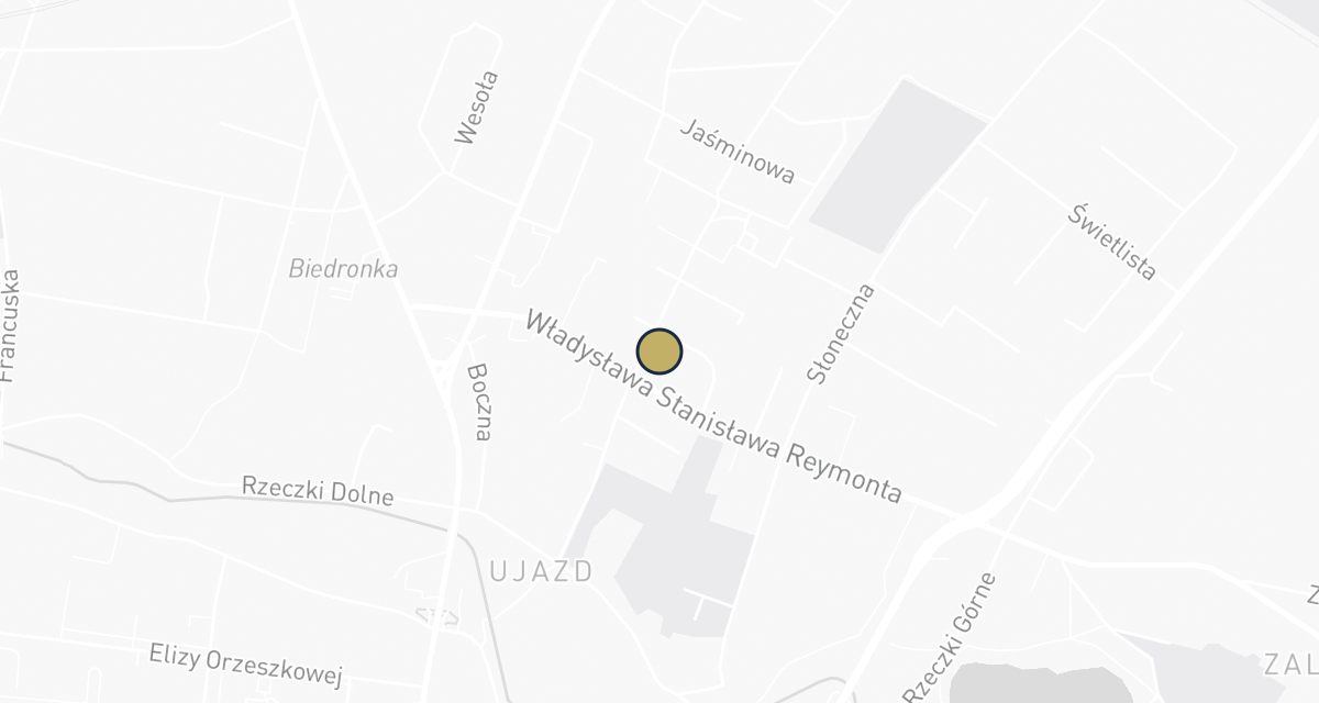 Mapa dojazdu: Gabinet weterynaryjny Formica. lek.wet. Paulina Kanczewska