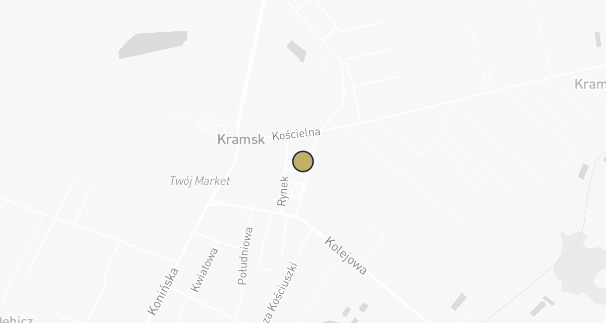 Mapa dojazdu: Weterynarz