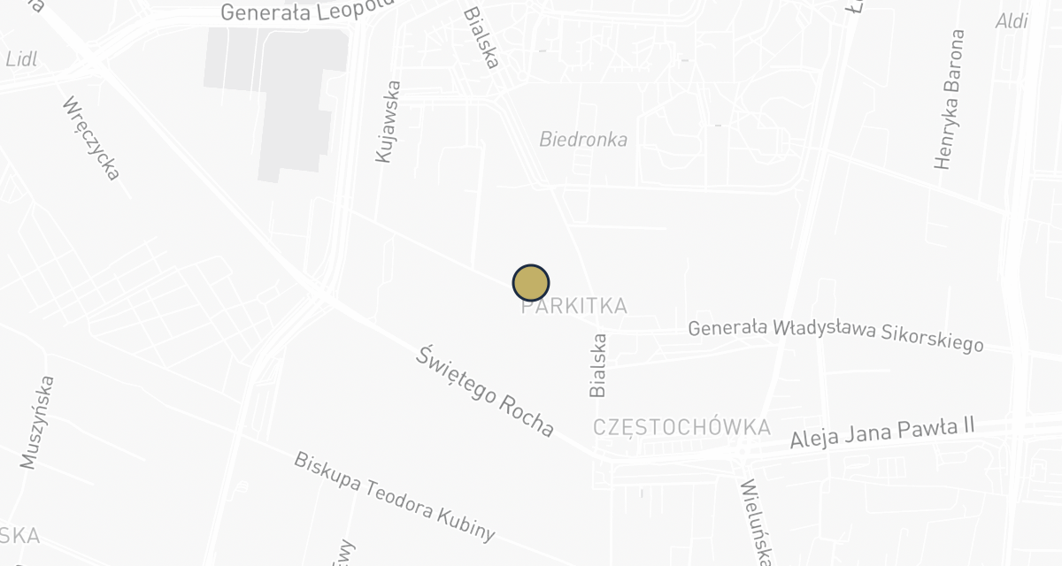 Mapa dojazdu: FizjoVet Centrum Rehabilitacji Zwierząt