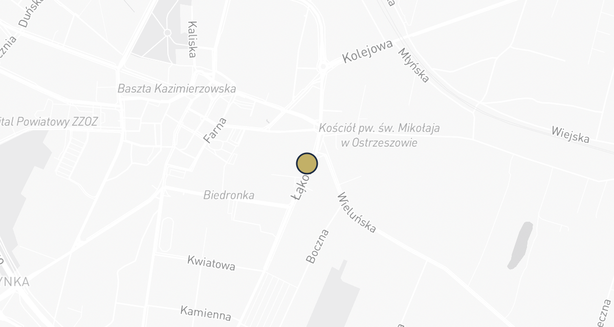 Mapa dojazdu: Dusza Józef, lek. wet.