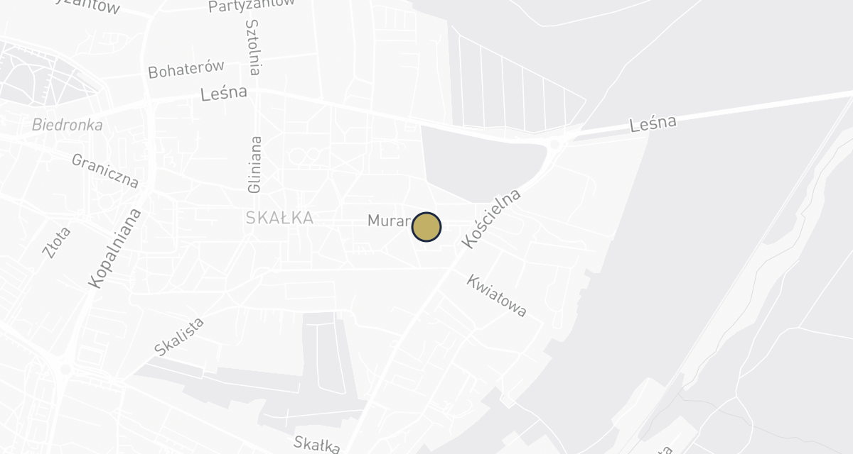 Mapa dojazdu: Cztery Łapy. Gabinet weterynaryjny. Blicharz A., lek. wet.