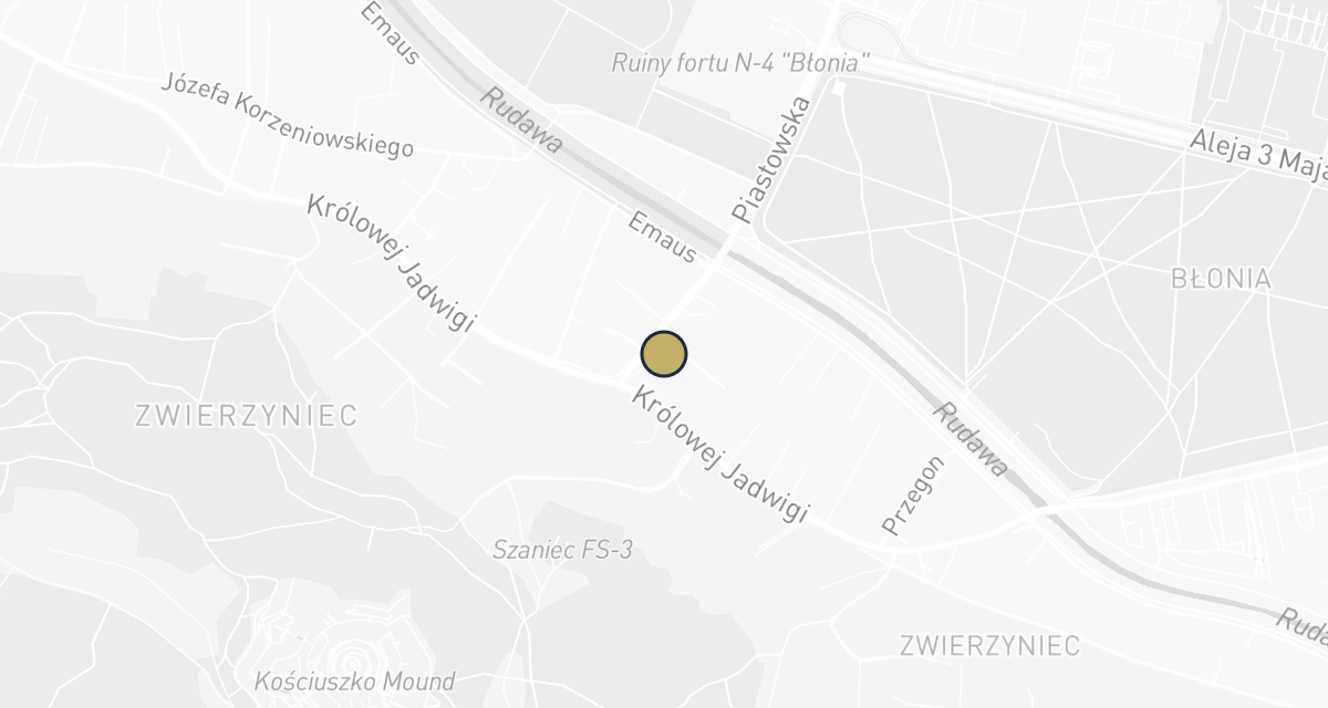 Mapa dojazdu: Przychodnia Weterynaryjna Animals Service