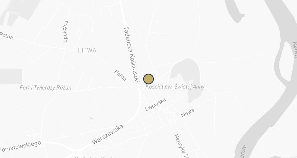 Mapa dojazdu: Krowie Pogotowie 24/7