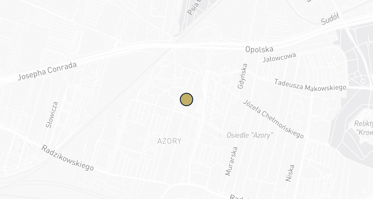 Mapa dojazdu: Azory Gabinet Weterynaryjny