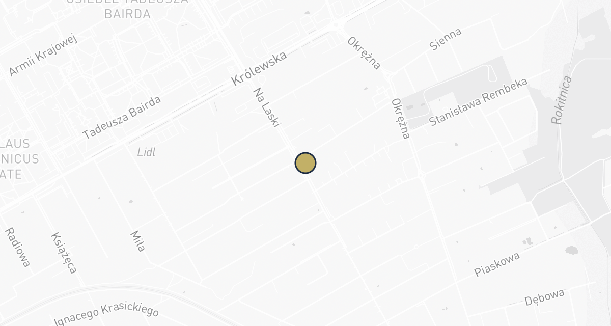 Mapa dojazdu: Przychodnia i Szpital dla Zwierząt Dagmara Marczyńska - Grodzisk