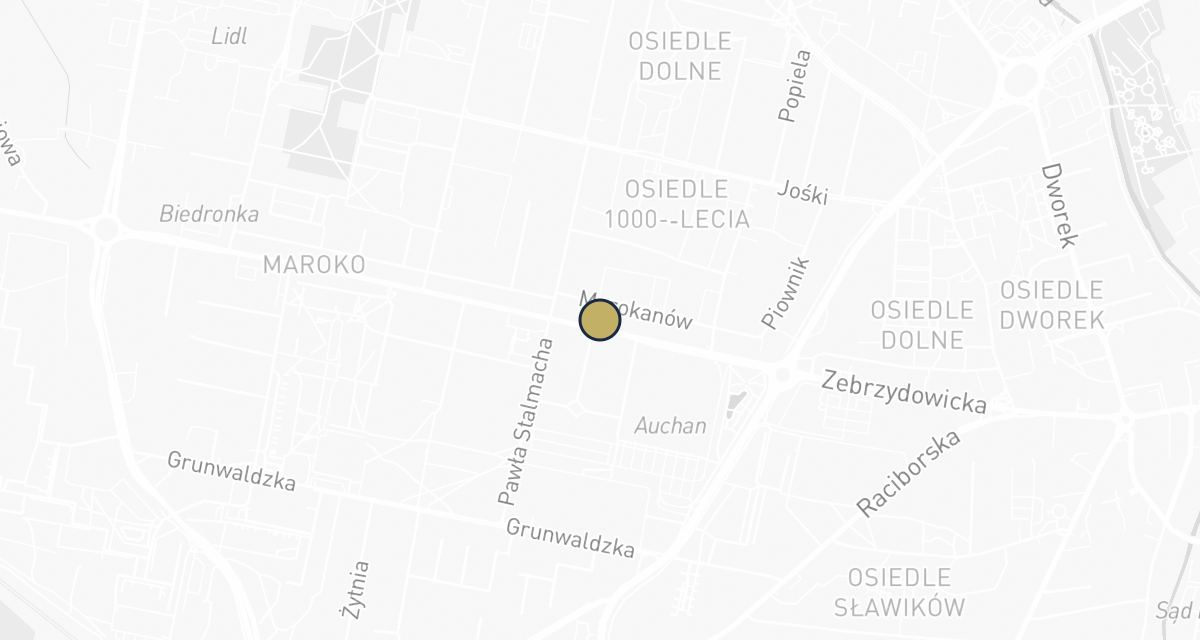 Mapa dojazdu: Przychodnia Weterynaryjna "Zebrzydowicka Wet"