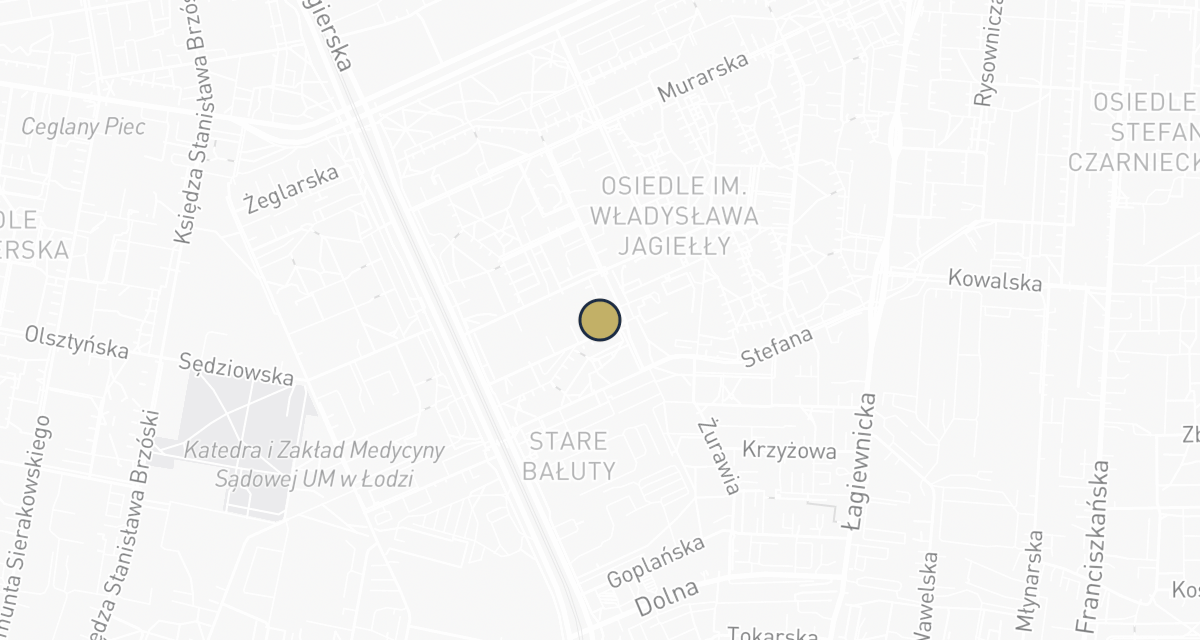 Mapa dojazdu: Przychodnia dla Zwierząt SFORA