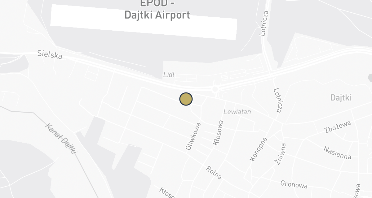 Mapa dojazdu: Animal Pharma Olsztyn. Gabinet weterynaryjny