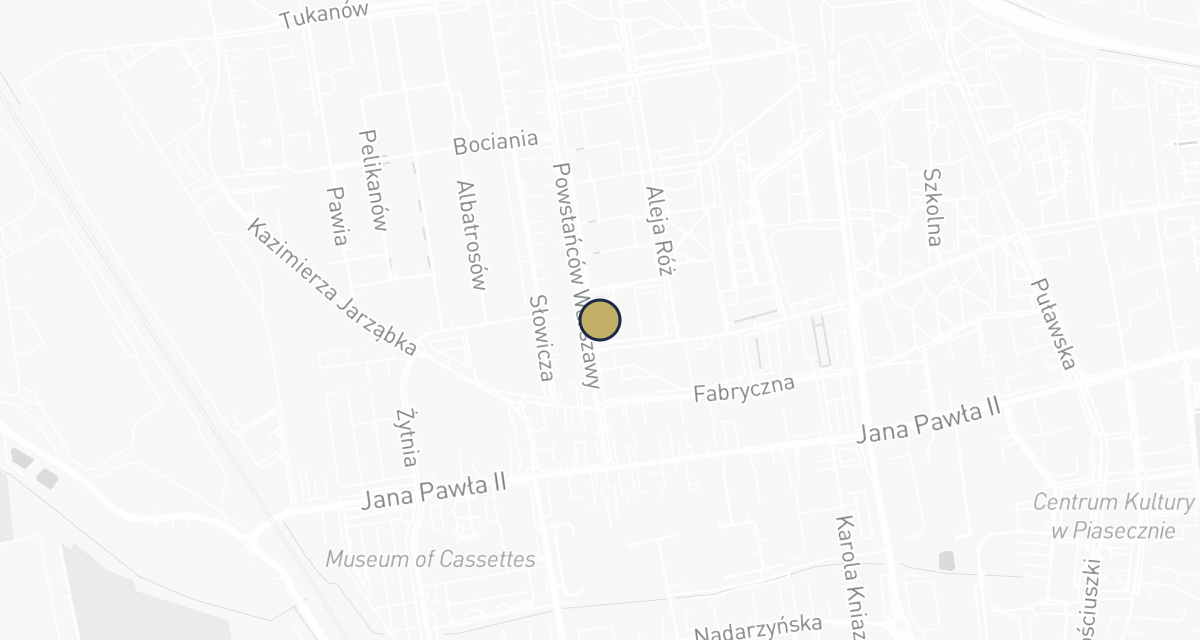 Mapa dojazdu: Piechowska Iwona. Przychodnia weterynaryjna