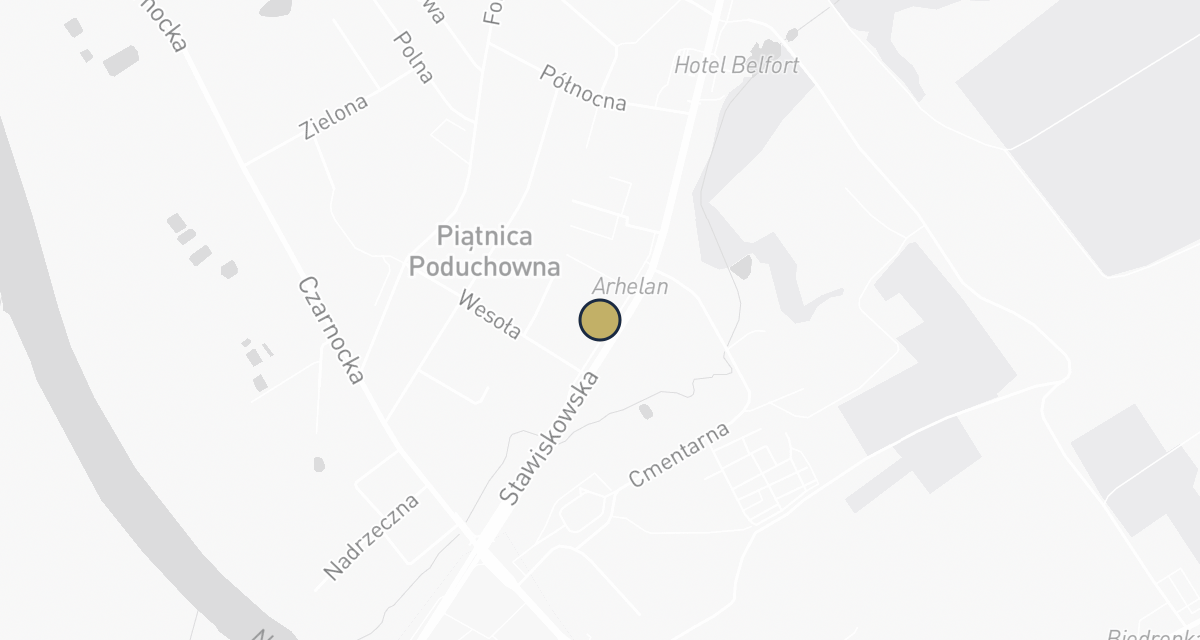 Mapa dojazdu: Korekcja Racic - AGRO TEST Korekcja racic