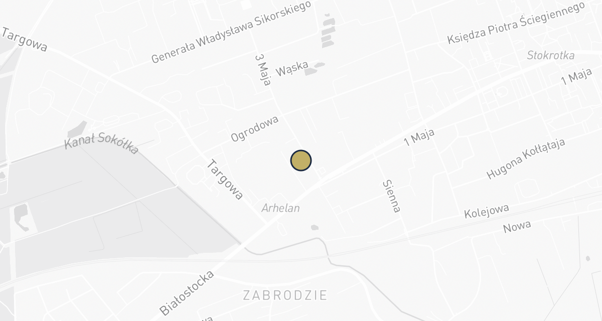 Mapa dojazdu: Gabinet Weterynaryjny Iwet