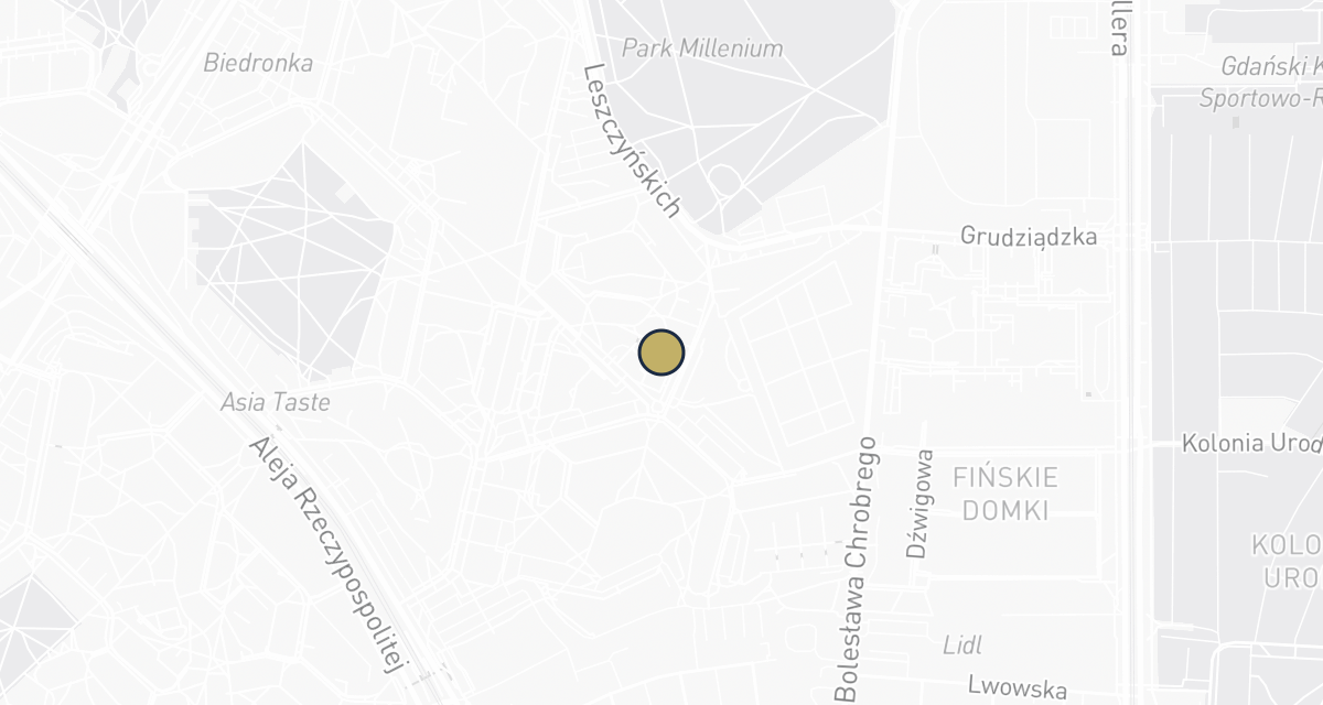 Mapa dojazdu: GABINET WETERYNARYJNY PSI PATROL LEK.WET. NATALIA MICHNA-MASŁOWSKA OKULISTYKA WETERYNARYJNA, USG