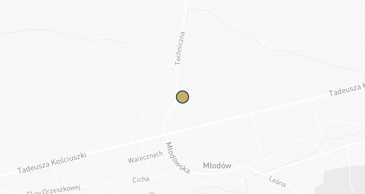 Mapa dojazdu: Przychodnia Weterynaryjna Salamandra