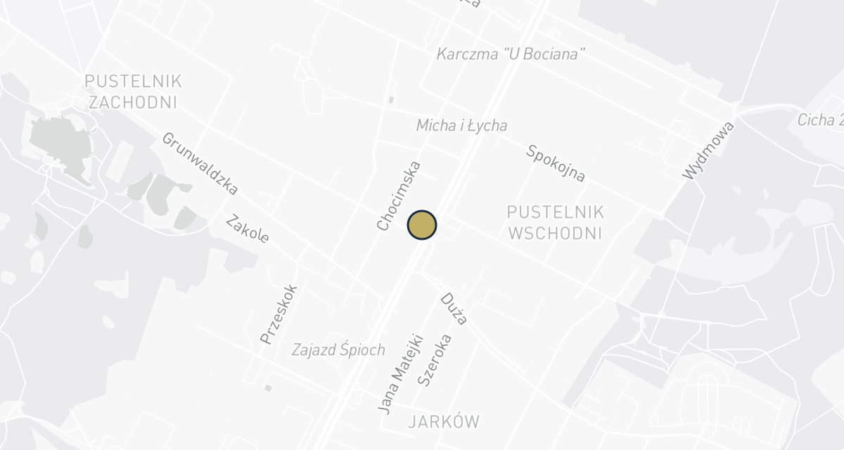 Mapa dojazdu: Przychodnia Weterynaryjna MarWET