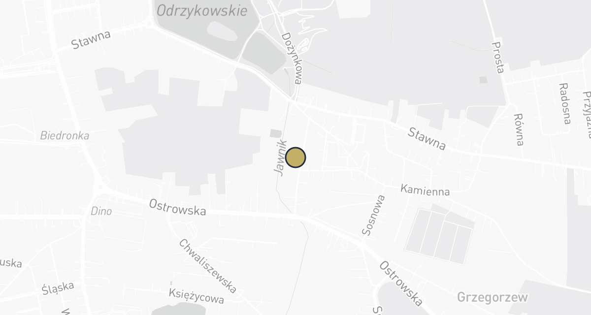 Mapa dojazdu: Wosiek M., lek. wet. Gabinet