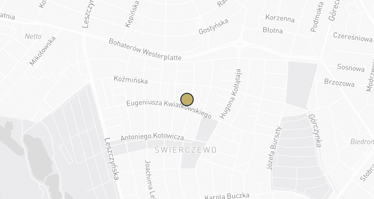 Mapa dojazdu: Weterynarz