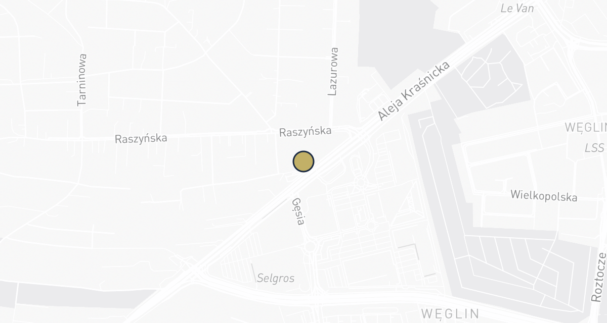 Mapa dojazdu: Medicavet Centrum Weterynaryjne al. Kraśnicka