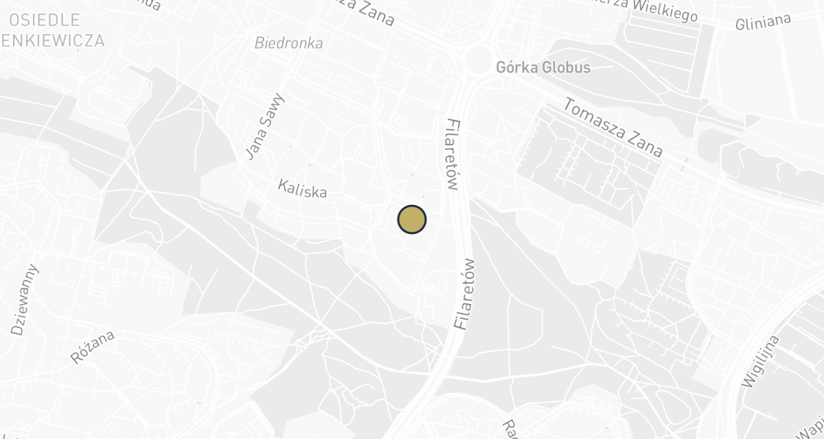 Mapa dojazdu: Astra Wet