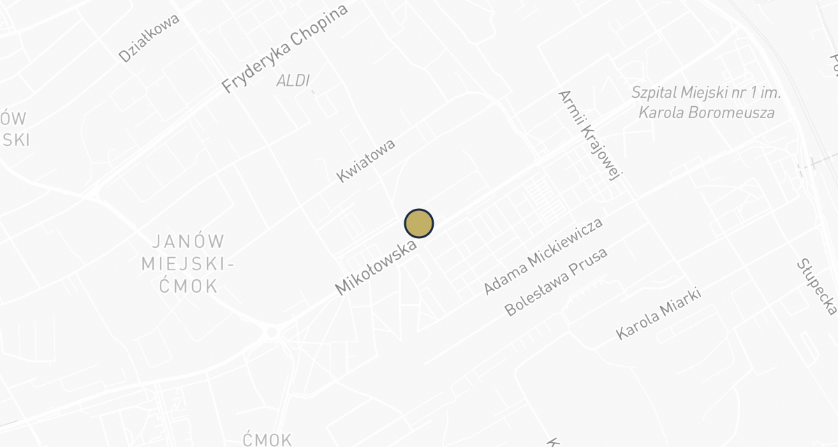 Mapa dojazdu: Przychodnia Weterynaryjna