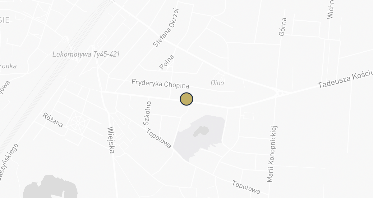 Mapa dojazdu: Przychodnia Weterynaryjna lek.wet. Ilona Rynkowska