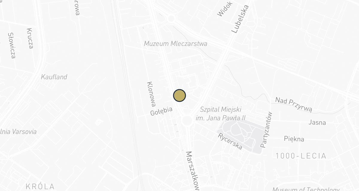 Mapa dojazdu: Zakład Higieny Weterynaryjnej. Pracownia mikrobiologii i immunologii