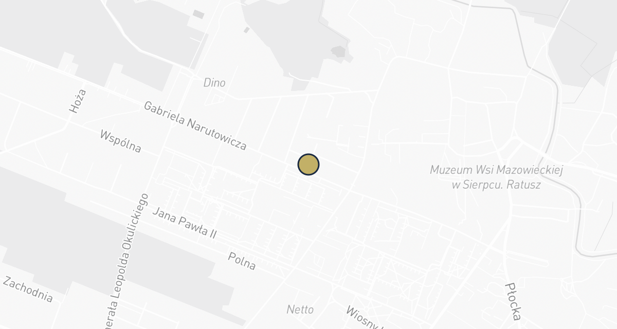 Mapa dojazdu: Gabinet Weterynaryjny lek.wet. Waldemar Piusiński