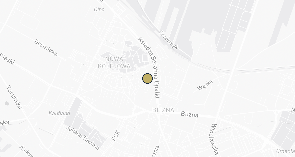 Mapa dojazdu: Cztery Łapy. Gabinet weterynaryjny