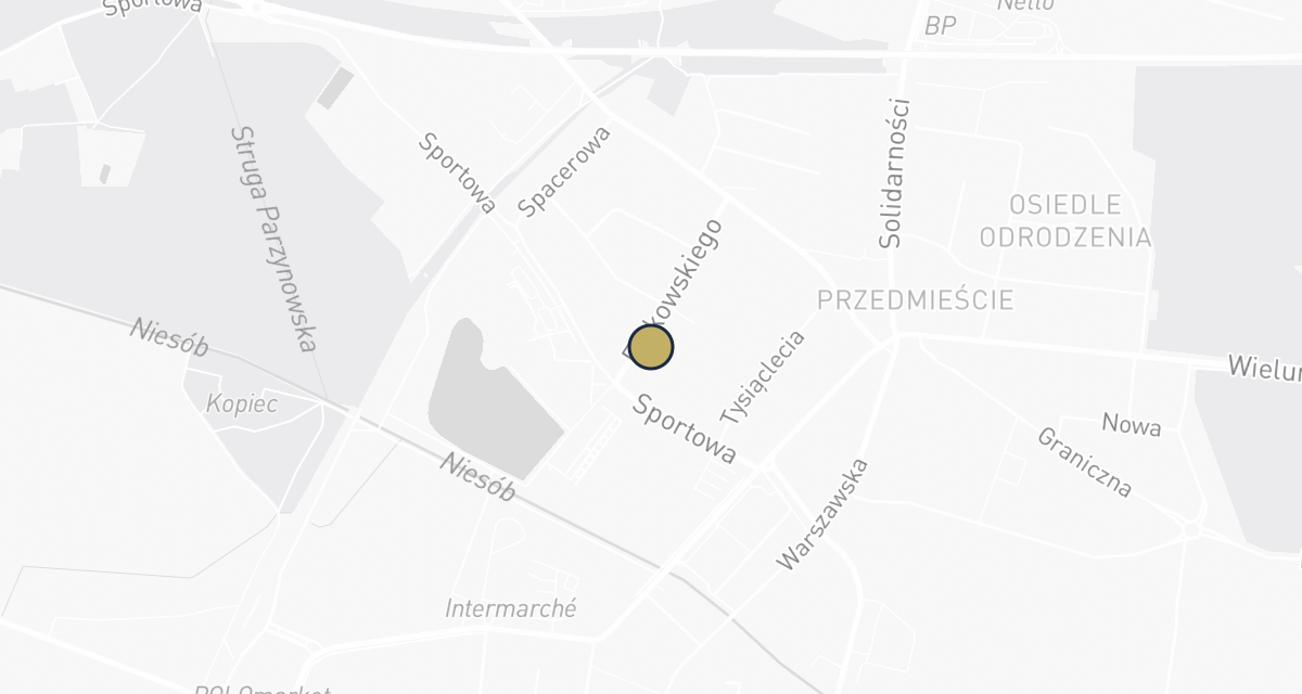 Mapa dojazdu: Gabinet Weterynaryjny ANIMALS S.C.