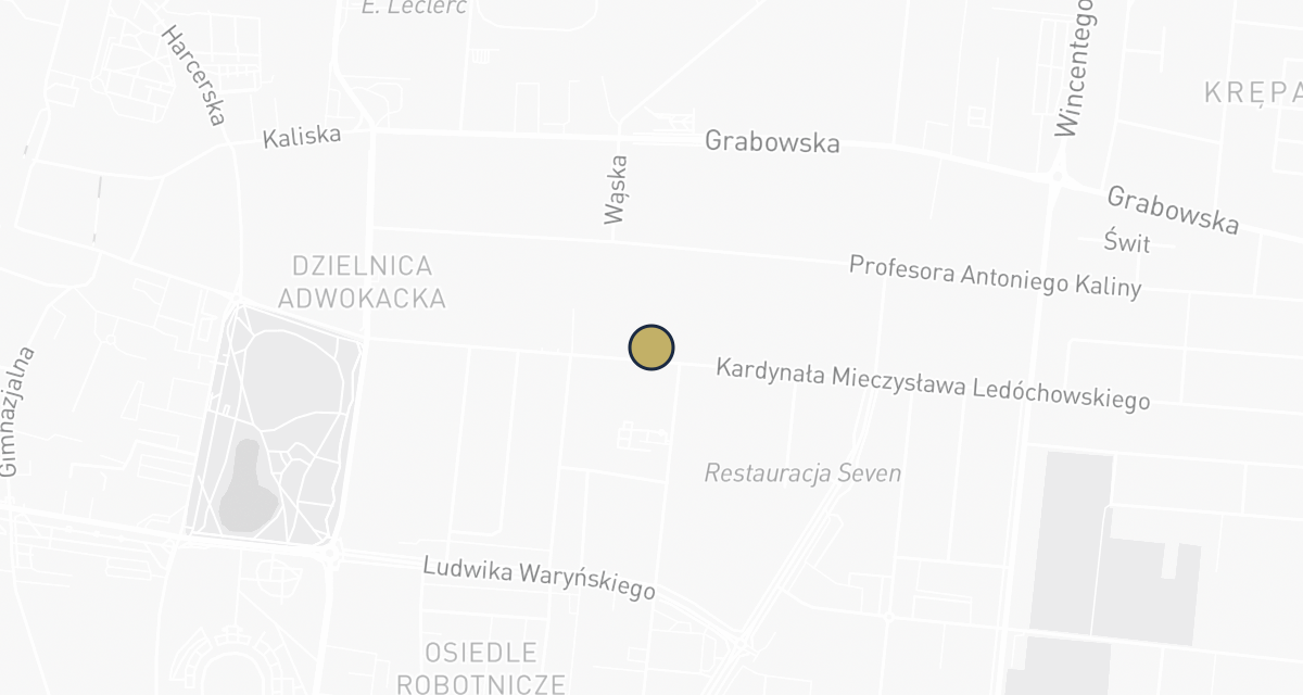 Mapa dojazdu: Ostrowskie Centrum Weterynaryjne