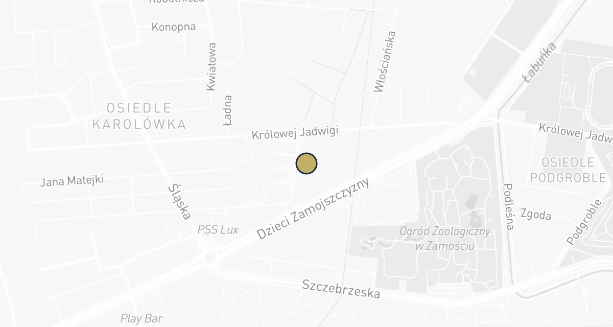 Mapa dojazdu: VetMedica - Gabinet Weterynaryjny Zamość