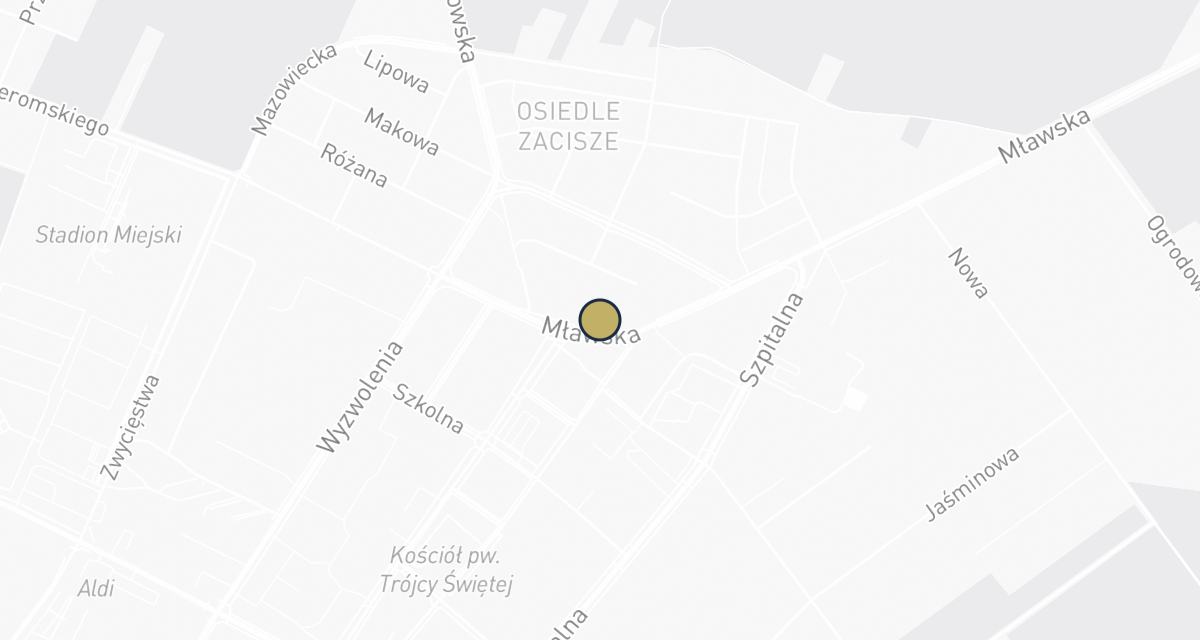 Mapa dojazdu: Weterynarz, Gabinet Weterynaryjny "Czworonogi" Konrad Ganczarek