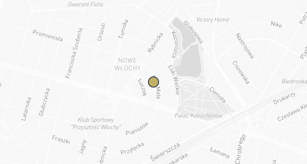 Mapa dojazdu: Raj-Wet. Rajska A.