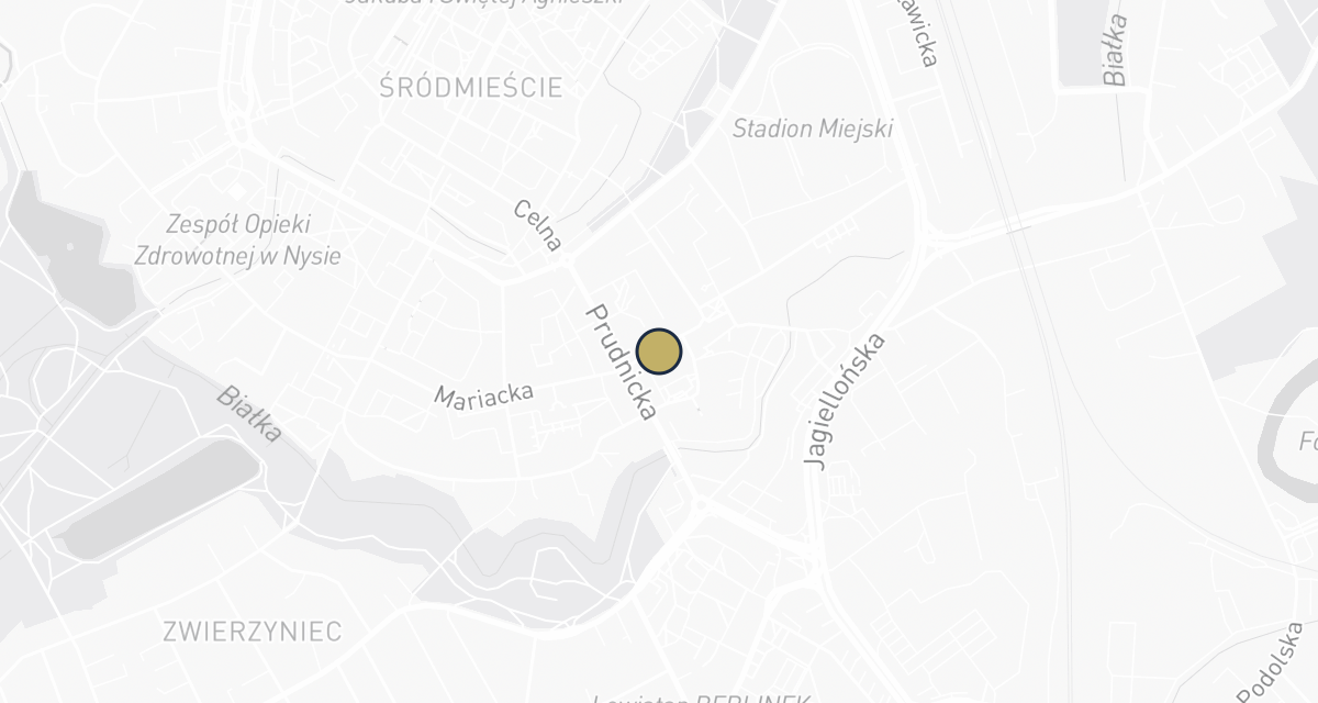 Mapa dojazdu: Przychodnia Weterynaryjna ProVetica Nysa