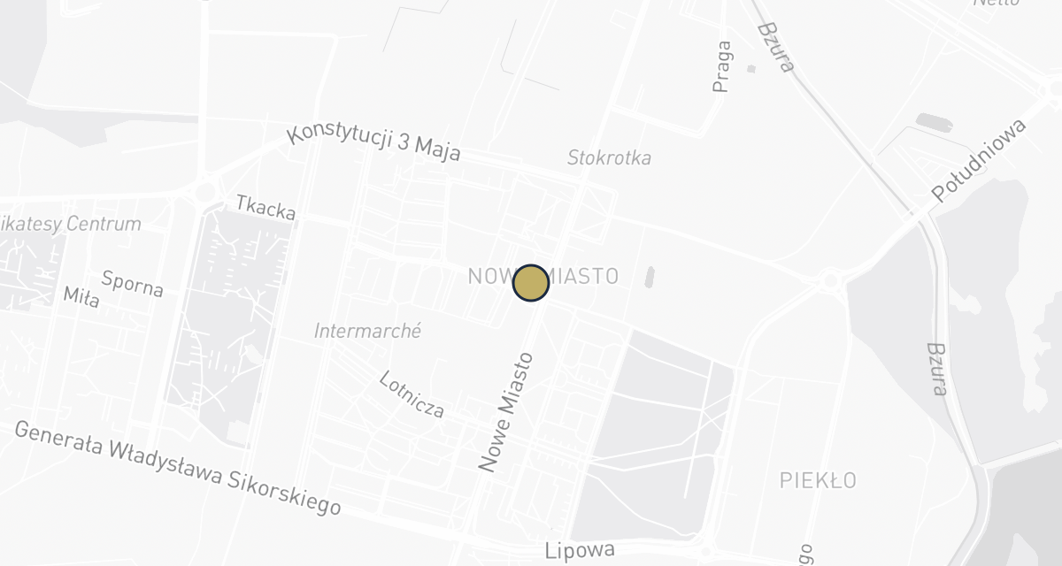 Mapa dojazdu: Przychodnia Weterynaryjna ARKA