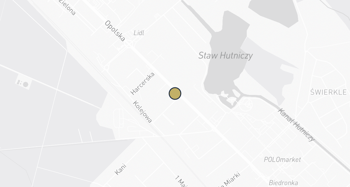 Mapa dojazdu: Usługi weterynaryjne - lek. P. Sowa