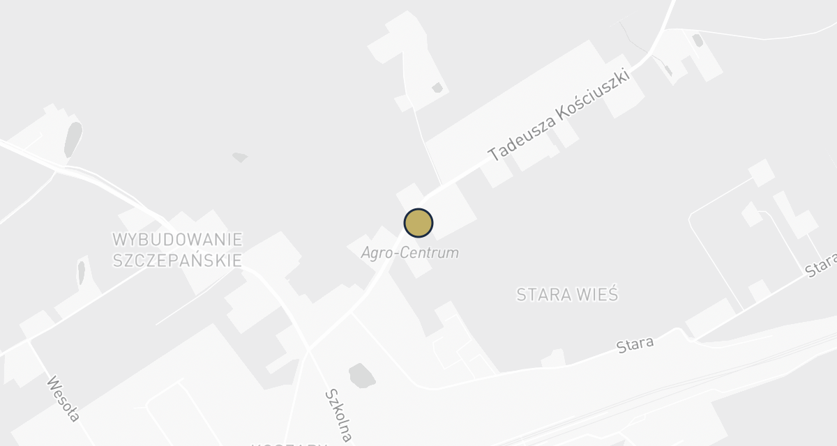 Mapa dojazdu: Gabine Weterynaryjny DR HAU