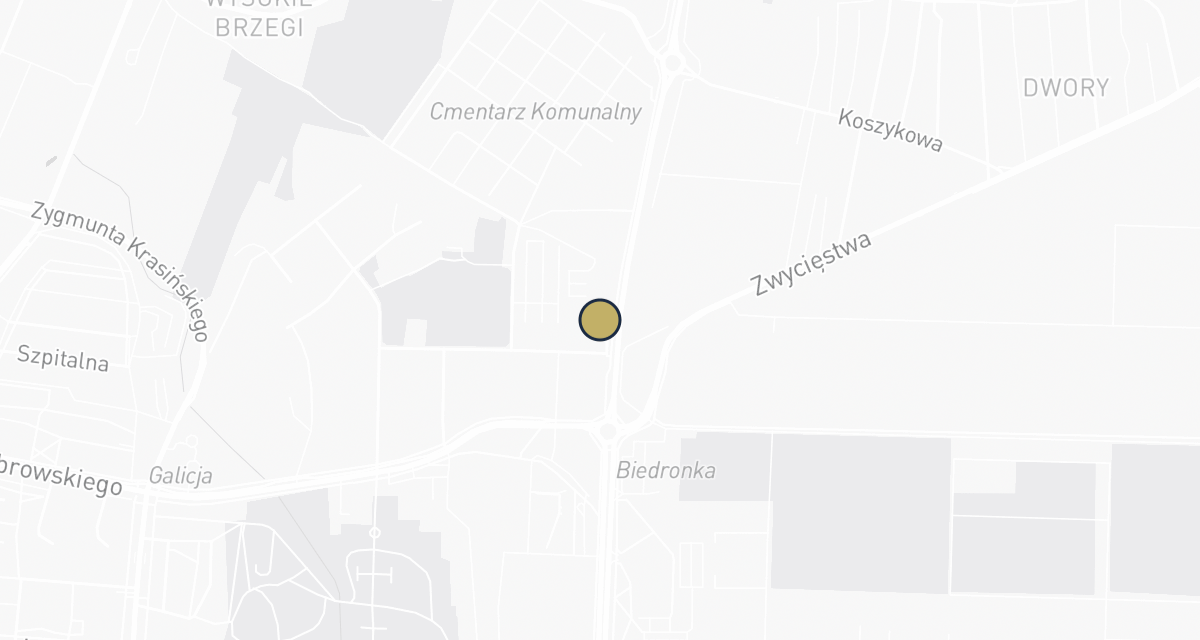 Mapa dojazdu: Jaworowska Joanna, lek. wet. Gabinet weterynaryjny