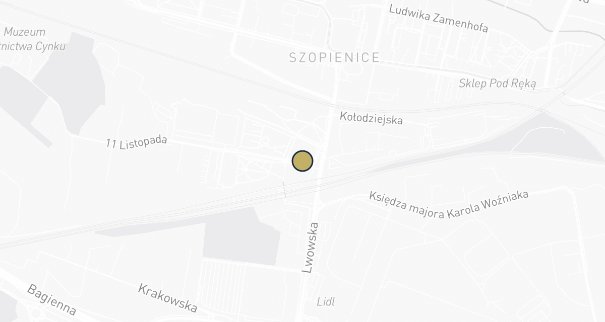 Mapa dojazdu: Gabinet Weterynaryjny Fundacja For Animals