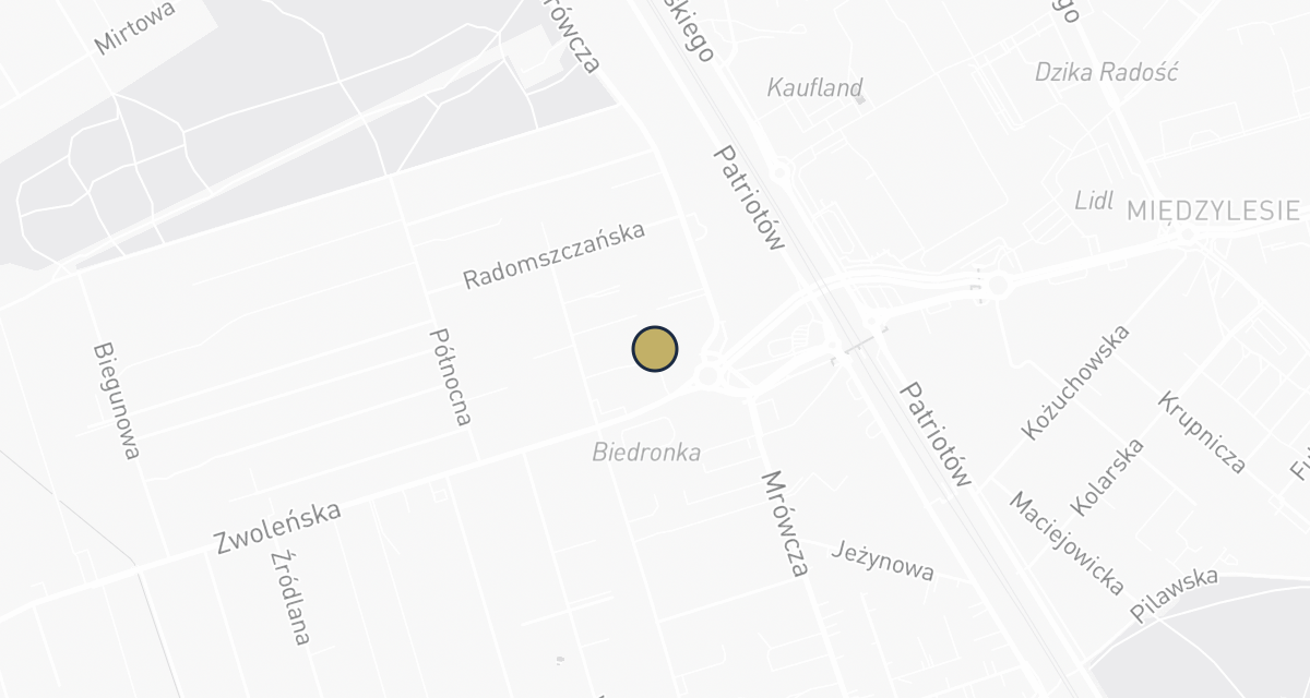 Mapa dojazdu: Przychodnia dla zwierząt