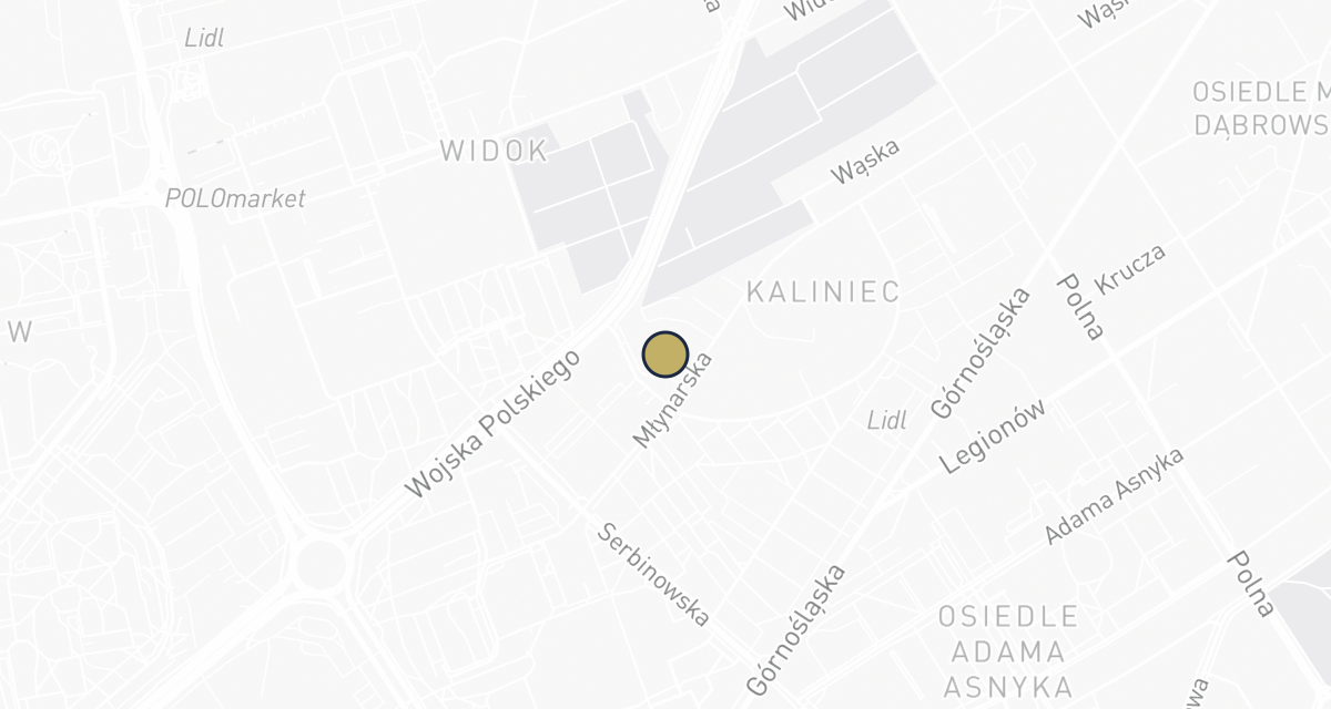 Mapa dojazdu: Sośnicki Jacek, lek. wet. Przychodnia weterynaryjna