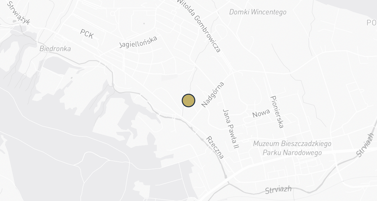 Mapa dojazdu: Gabinet weterynaryjny MAX lek. wet. Rafał Ałabisz