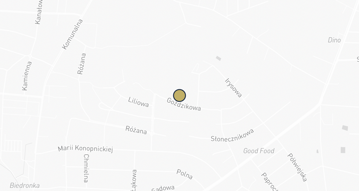 Mapa dojazdu: Przychodnia Weterynaryjna TuliVET