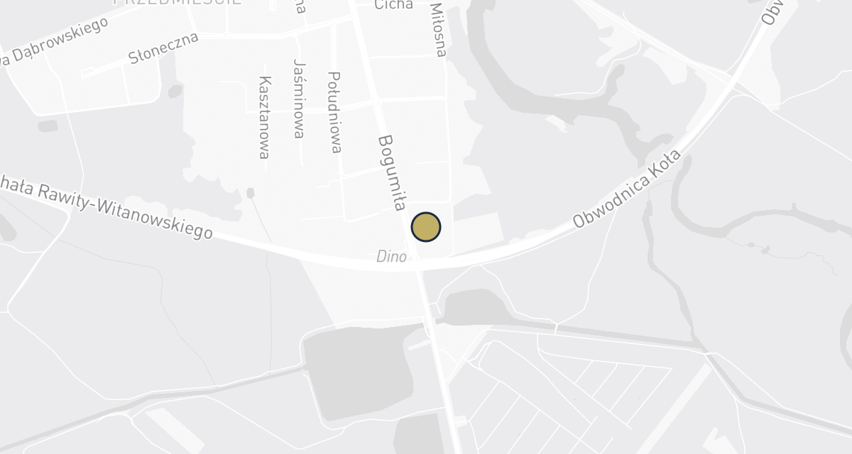 Mapa dojazdu: Lecznica dla zwierząt