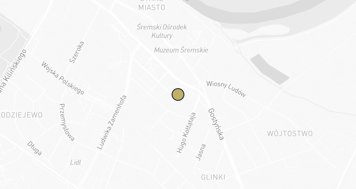 Mapa dojazdu: Kałużny Grzegorz. Usługi weterynaryjno - sanitarne