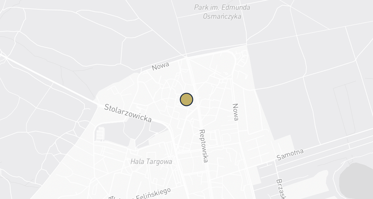 Mapa dojazdu: Fizjoterapia psów i kotów Pets Move