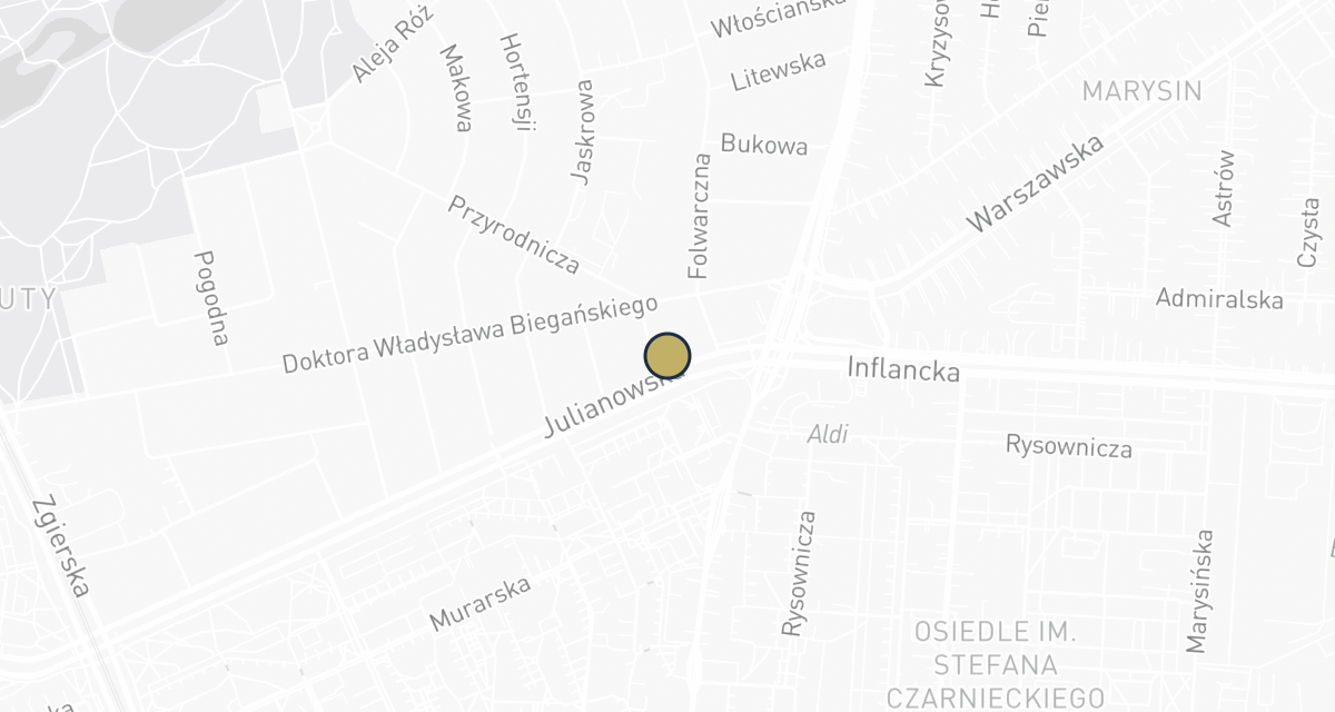 Mapa dojazdu: Weterynarz Łukasz Rawicki